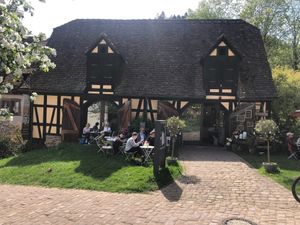 Front view. at Cafe im Kloster in Calw