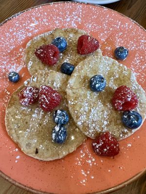Vegan pancakes  #Veganuary at The Reader Cafe in Liverpool