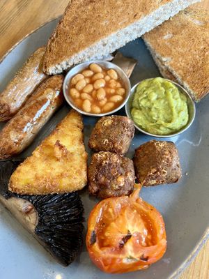 Vegan breakfast  #Veganuary at The Reader Cafe in Liverpool