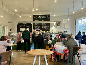 Inside the cafe  #Veganuary at The Reader Cafe in Liverpool