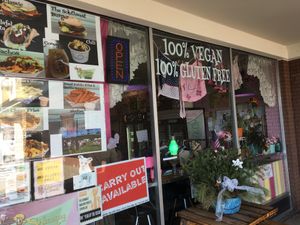 Outside at Shimmy Shack in Plymouth