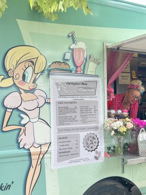 Fall vegfest menu   at Shimmy Shack in Plymouth