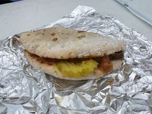  Cheeseburger wrap   at Shimmy Shack in Plymouth