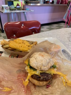 OMG so good at Shimmy Shack in Plymouth