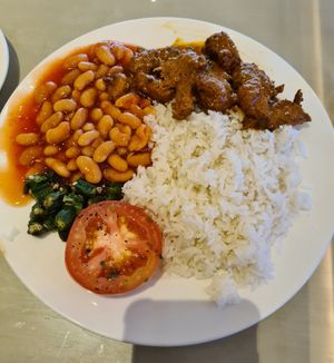 Buffet plate at Lotus at Berjaya 莲心 in Kuala Lumpur