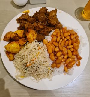 Buffet plate at Lotus at Berjaya 莲心 in Kuala Lumpur