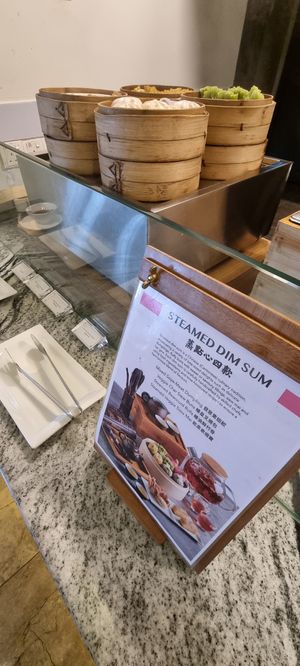 Steamed dim sum station at Lotus at Berjaya 莲心 in Kuala Lumpur
