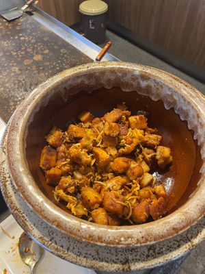 Carrot cake - this has eggs.  at Lotus at Berjaya 莲心 in Kuala Lumpur