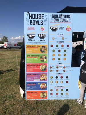 Menu (VCO, July ‘24)  at Gourmet Poké  in Bristol