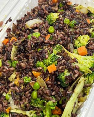   at Loving Hut in Brooklyn