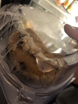 Blubbery muffin   at Loving Hut in Brooklyn