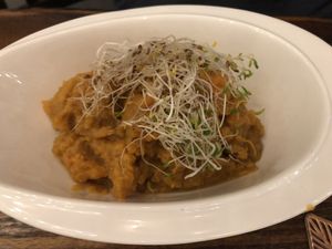 Sweet potato   at Loving Hut in Brooklyn