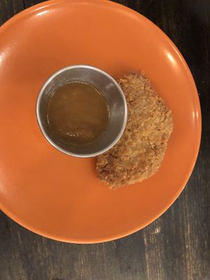 Alfalfa roll  at Loving Hut in Brooklyn