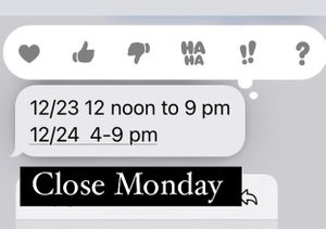 Christmas schedule   at Loving Hut in Brooklyn