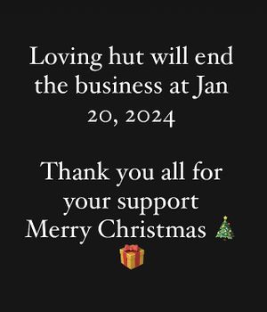 😢  at Loving Hut in Brooklyn