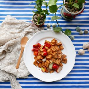 Loving hut  at Loving Hut in Brooklyn