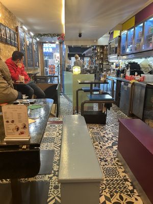 A small cafe and only one lady serving but worth a few minutes wait!   at Culture Crêpes in Paris