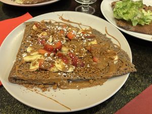 Speculoos crepe  at Culture Crêpes in Paris