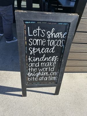 Signage   at Masa Masa in Roseville