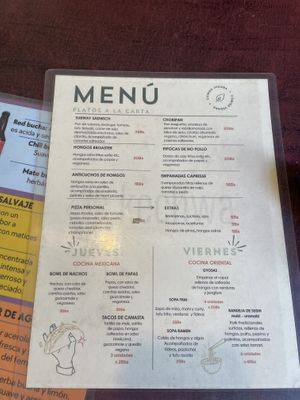 Elusive other menu options  at Kechwa Mikuna Vegan in Sucre