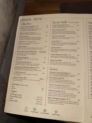 Menu april 2025  at Mostly in Mengwi