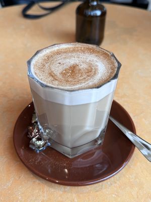 Chai latte with oat milkk  at Minimum - Leutsch in Zurich