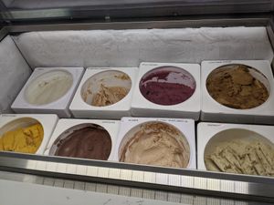 Vegan flavors of the day at Cookman Creamery in Asbury Park