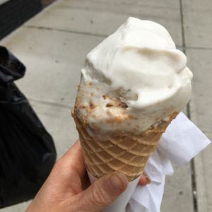 vanilla and almond joy at Cookman Creamery in Asbury Park