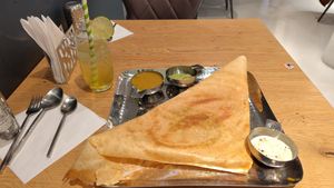 Nannari sarbhat and masala dosa at Annavilaas - Utrecht in Utrecht