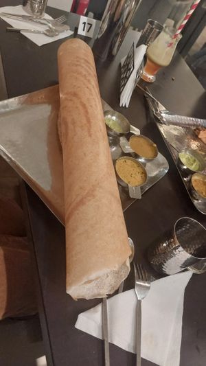 paper roast dosa  at Annavilaas - Utrecht in Utrecht