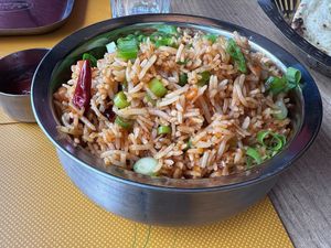 szechuan fried rice  at Krishna Vilas - Hoofddorp in Hoofddorp