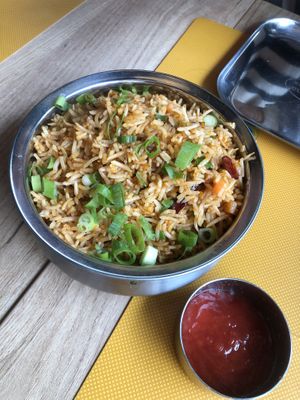 fried rice  at Krishna Vilas - Hoofddorp in Hoofddorp