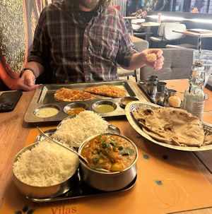 Uthappam Vegetable Mix, Aloo Gobi & Tandoori Roti  at Krishna Vilas - Hoofddorp in Hoofddorp
