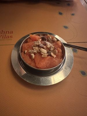 Kesari dessert  at Krishna Vilas - Hoofddorp in Hoofddorp