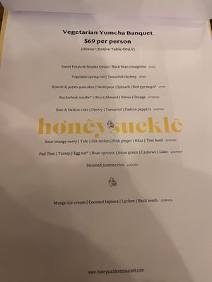 Banquet   at Honeysuckle Restaurant  in Buderim