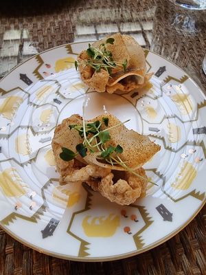 Supertasty savory dish at To Søstre in Oslo