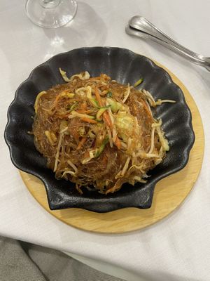 Spaghetti di soia con verdure   at Ristorante La Via Della Seta in Turin
