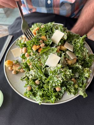 Kale Caesar Salad at Oleum in Baltimore