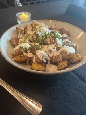 Batata harra  at Oleum in Baltimore