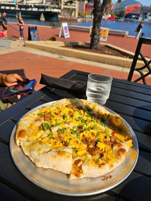 Hangover Pizza at Oleum in Baltimore