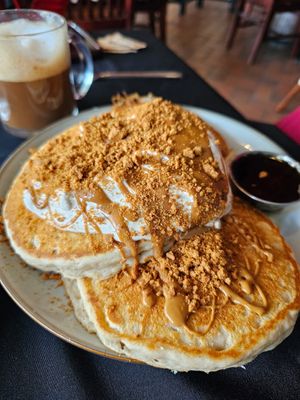 Biscoff Pancakes at Oleum in Baltimore