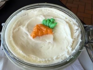 carrot 'cake'  at Oleum in Baltimore