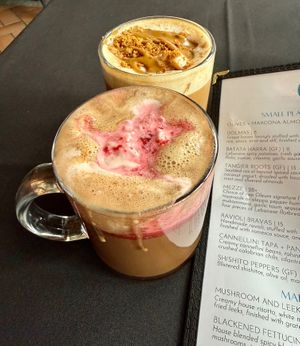 Lattes  at Oleum in Baltimore