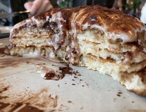 Tiramisu pancakes  at Oleum in Baltimore
