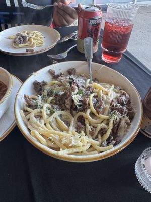 Miso Mushroom Bucatini  at Oleum in Baltimore