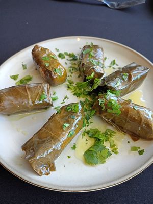Dolmas at Oleum in Baltimore
