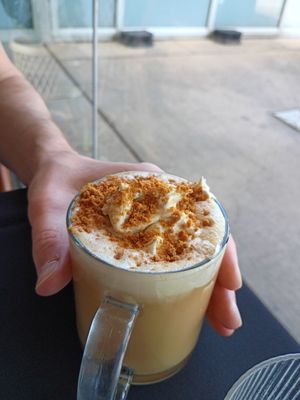 Cookie Butter Latte at Oleum in Baltimore