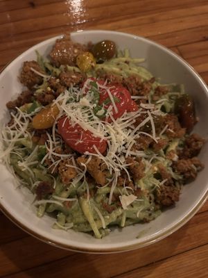 Pesto pasta  at Oleum in Baltimore