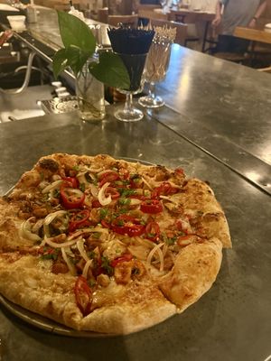 Smoke and spice pizza   at Oleum in Baltimore