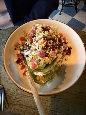 Wedge salad!!  at Oleum in Baltimore